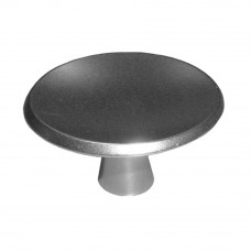 KNOP ROND 30MM + BOUT M4 WIT